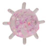 Бусина-ежик силиконовая Yamashita MARSHMALLOW BALL (M) KP (575-521)