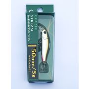 Воблер CRAZEE STREAM MINNOW 50S 5g 50mm #06 WAKASAGI