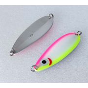 Блесна на кету Daiwa Aki Aji Crusader-W 40g 8cm Pink Luminous P Chart (0741 3156) 0770