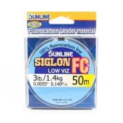 Леска флюрокарбон SUNLINE Siglon FC HG 50m #0.6 0.140mm 1.4kg (425792)