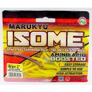 Силиконовые приманки MARUKYU POWER ISOME L GLOW LEMON  #13588