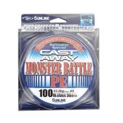 Шнур плетенный SUNLINE Monster Battle PE #4 60lb 300m 526062