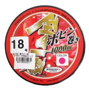 Леска SHIMODA Kinme Ichiban Bobin Roll #18 1000m PINK