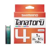 Шнур плетенный Shimano Tanatoru 4 150m #1.0 20.0lb 9.1kg 588357