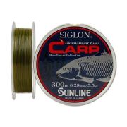 Леска SUNLINE Siglon Carp Dark Green 300m 0.350mm 8.2kg #4 (416455)