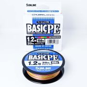 Шнур плетенный SUNLINE Basic PE x4 150m Multicolor #1.2 (0.187mm) 9.2kg 547838