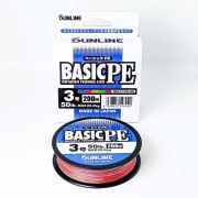Шнур плетенный SUNLINE Basic PE x4 200m Multicolor #3.0 (0.285mm) 548040