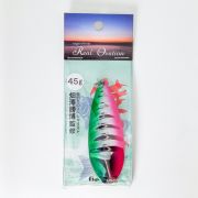 Блесна на кету Fujiwara Real Ovation Sake Katz 45g #Green Pink 5074