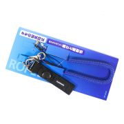 Страховочный тросик с карабинами SHIMANO RP-003K Blue
