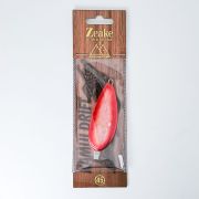 Блесна на кету ZEAKE KAMUI DRIFT 45g 70mm #RED SHELL ALUMINUM 4878