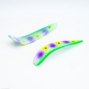 Блесна троллинговая #60 Попугай Purple Dot (glow) (Fisherman)