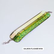 Флешер Salmon Flasher #106 Light Green Moon Jelly Glow UV