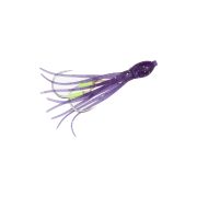 Приманка оснащенная Higashi Soft Octopus 9 Purple #000 HB-007 4/0