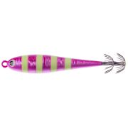 Кальмарница грузовая HIGASHI Squid Paint sinker 150g #02 Pink Zebra Glow