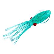 Приманка Higashi Squid 11см #14 Light Emerald Green/ Blue Flakes