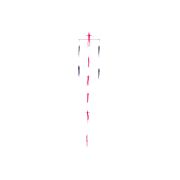 Оснастка для тунца/лакедры HIGASHI 18 Flock fish 9 Squid #Combo 1 (Pink Tiger/Purple)