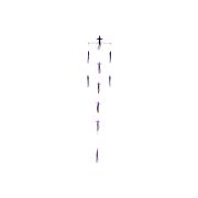 Оснастка для тунца/лакедры HIGASHI 18 Flock fish 9 Squid #Purple/Black
