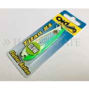 Блесна троллинговая OKI Titan #4 Glow Irish Cream (OTS4-IC)