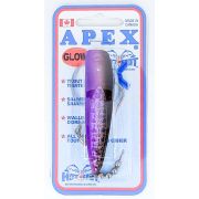 Блесна троллинговая HOT-SPOT APEX TROLLING LURE A3.0 #093G Black/Purple