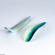 Блесна троллинговая #86 Селедка желтая UV Glow (Fisherman)