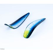 Блесна троллинговая #100 Анчоус прозрачный UV (Fisherman)