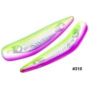 Блесна троллинговая неоснащенная Higashi Eclipse II 3 body (#318)