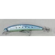 Кальмарный воблер HIGASHI Pelagic 19g #01 Silver/Blue