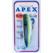 Блесна троллинговая HOT-SPOT APEX TROLLING LURE A3.0 #468 Herring Aid Glow