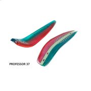 Блесна троллинговая Professor #37 UV Скунс зелено- красный