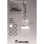 Колпачки для кальмарниц c карабином Nakazima Ika Loveena #L White (1шт) (6169)