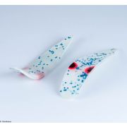Блесна троллинговая #94 Каракатица синие блестки Glow UV (неосн.) (Fisherman)