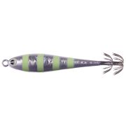 Кальмарница грузовая HIGASHI Squid Paint sinker 125g #04 Silver Zebra Glow
