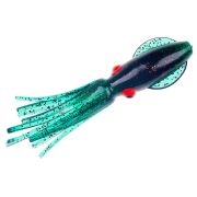Приманка Higashi Squid 11см #08 Emerald Green/ Red Flakes