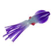 Приманка Higashi Squid 11см #17 Double Purple Glow/ Blue Flakes