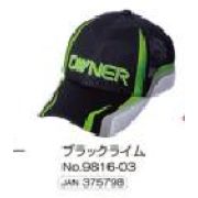 Бейсболка OWNER Cap BLACK/LIME (9816)