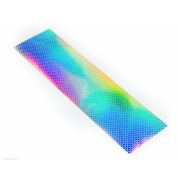Наклейка на флешер PRIMFISHING 8х30cm #07 (Silver/Holographic/Чешуя White)