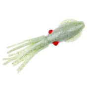 Приманка Higashi Squid 11см #10 Green Glow/ Silver Flakes