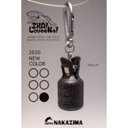 Колпачки для кальмарниц c карабином Nakazima Ika Loveena #M Black (1шт) (6168)
