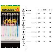 Снасть на кальмара YAMASHITA Ika Pro Sabiki Kiratto 11-1-7 (546-231) поводки