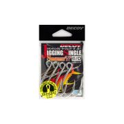 Крючки DECOY Jigging Single Sergent N JS-1 #2/0 (уп.4шт) (808207)
