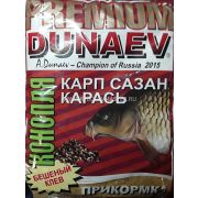Прикормка DUNAEV PREMIUM Карп-Сазан-Карась Конопля 1кг
