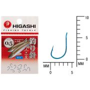 Крючок Higashi Umitanagoringed#0,5 Blue 10шт.