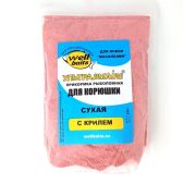 Прикормка УЛЬТРАМАРИН Корюшка (сухая) (с КРИЛЕМ) красная с мерной ложкой 250гр