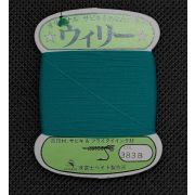 Нить монтажная FUJI BAIT Wooly Yarn 40 м (383 B) Emerald Green 0856