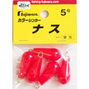 Груз FUJIWARA красный #5 (20 гр.) (1шт)