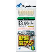 Самодур HAYABUSA HS436 #3 (поводок 0,148mm; леска 0.205mm; гирлянда 1.4m)