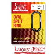 Кольца заводные LUCKY JOHN OVAL SPLIT RING 15.0мм 10шт.