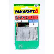 Люрекс (мишура) YAMASHITA KINCHAN SKIRT #S серебро (45*80 мм) (026-054)
