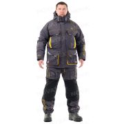 Костюм зимний Grayling Камчатка 2020 -45C (тк.Таслан) (цв.Серый/Жёлтый) р.56-58/170-176