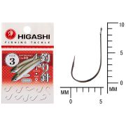 Крючок Higashi Umitanagoringed#3 Silver (10шт)